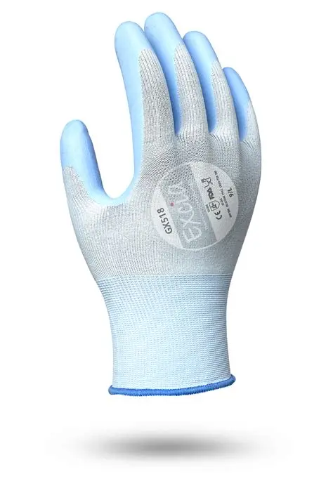 EXCIA GX518 Palm Coated Cut Level 1 Mechanical Glove